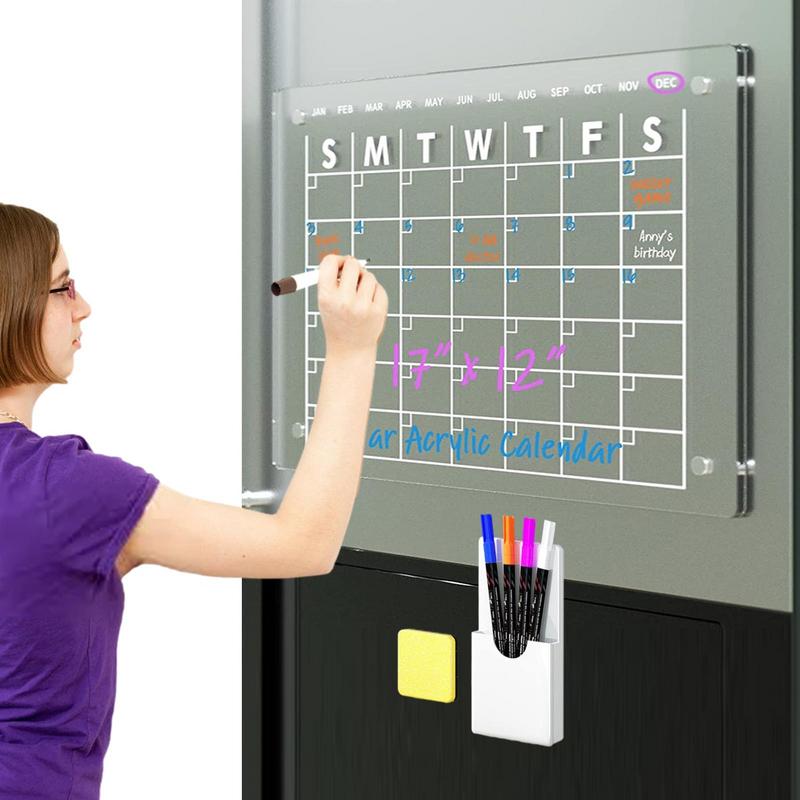 Magnetic Refrigerator Monthly Planner